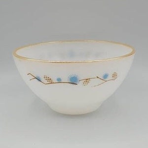 Vintage Termo-Rey Milk glass Bowl, Made in Brazil