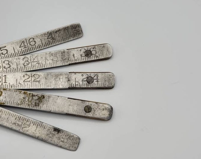 Vintage Henry Böker Folding Metal Ruler, 48 Inches Made in Germany - Etsy
