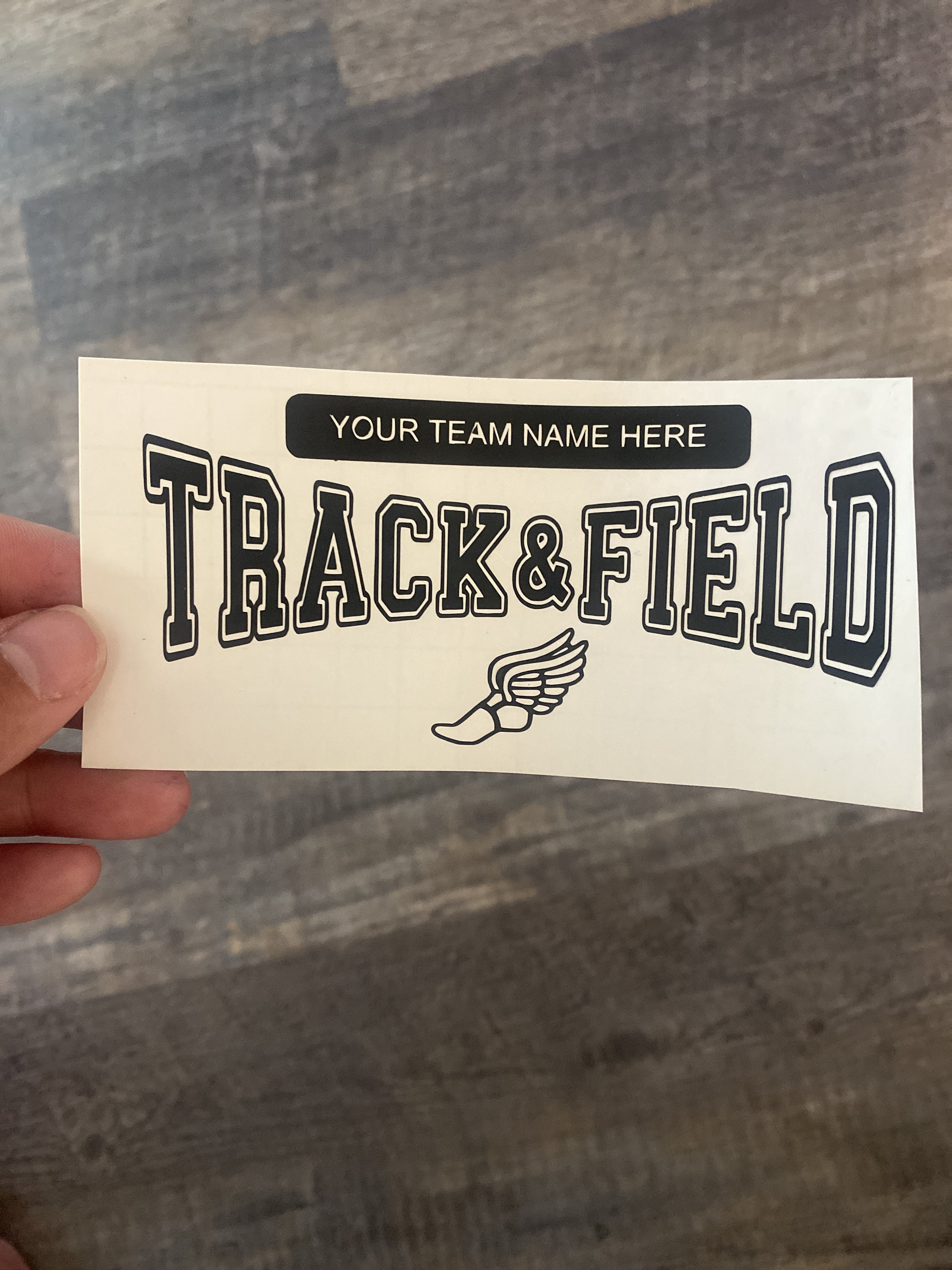 Track Meet Sticker Track and Field Sticker | Custom Sticker | Track Decal | Track Sticker ...
