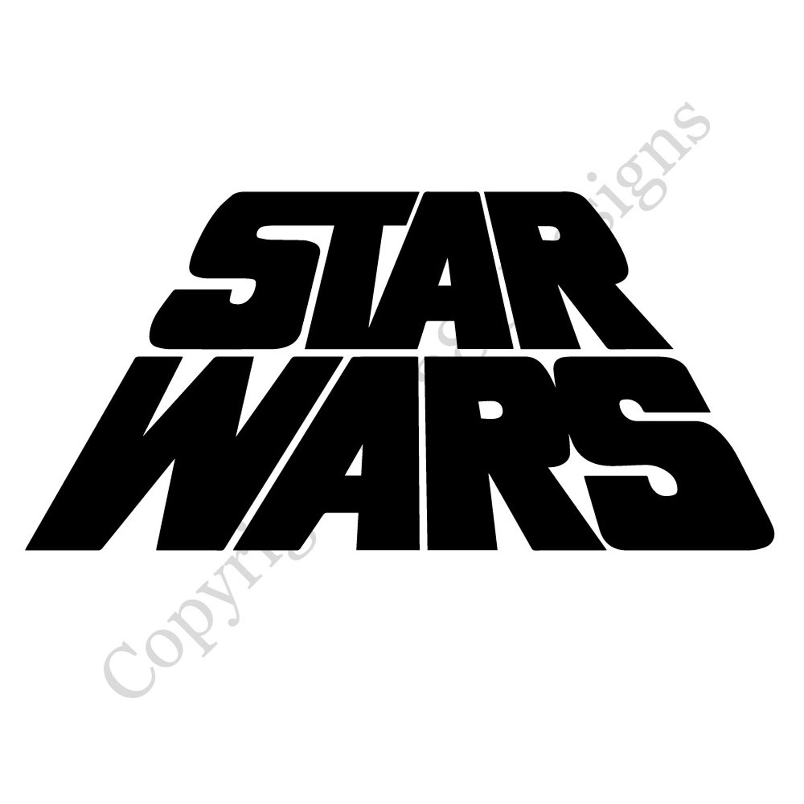 Vintage Star Wars vecteur Star Wars autocollant sticker Star Etsy France