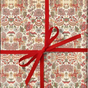 Carta da regalo del XVIII secolo; Carta da regalo vintage; Carta da regalo natalizia; Carta da regalo; Carta da regalo tessile; Carta da regalo tessile