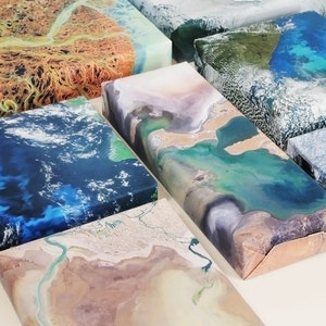 Landscapes from Space Wrapping Paper Landscape Wrapping Paper Gift Wrap image 2