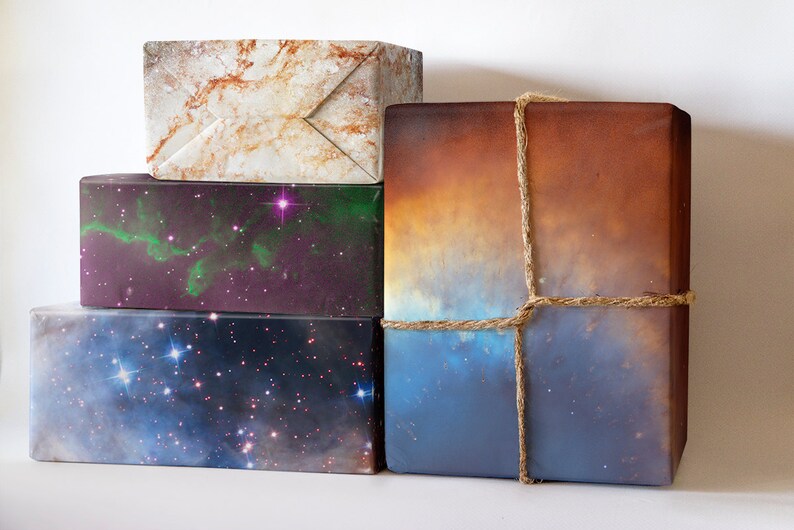 Galaxy Wrapping Paper Collection Space Wrapping Paper Wrapping Paper Space Gift Wrap Galaxy Space Gift Wrap Gift Wrapping Paper image 5