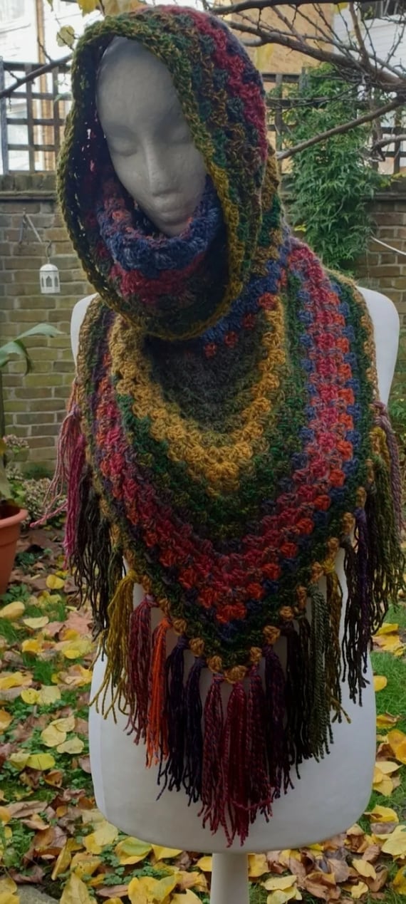 Scaldacollo Cappuccio Uncinetto Fata Tuttofare Scaldacollo Ai