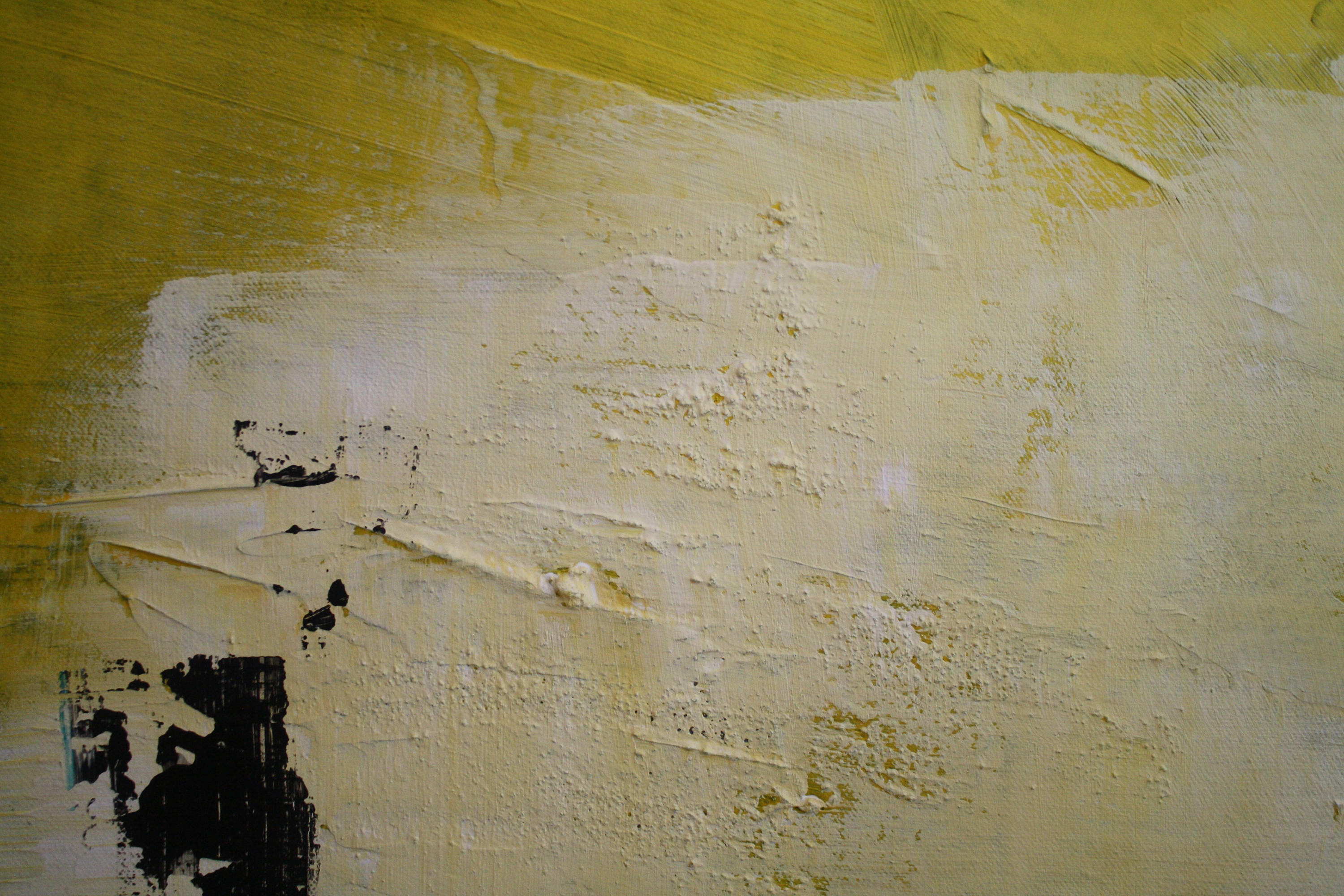 Yellow Abstract Art / Large Abstract Art / Original Art / Etsy