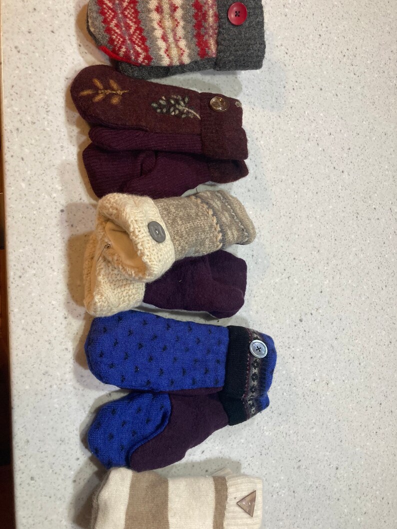 etsy sweater mittens