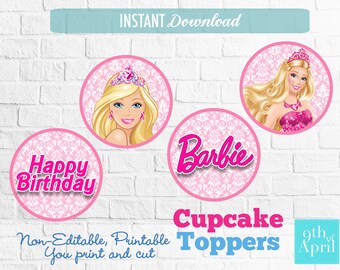 Barbie Printables | Etsy