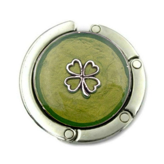 Four Leaf Clover Purse Hook For Table Good Luck Holder Canada Four Leaf Clover Purse Hook For Table, Purse Hook For Table Canada
