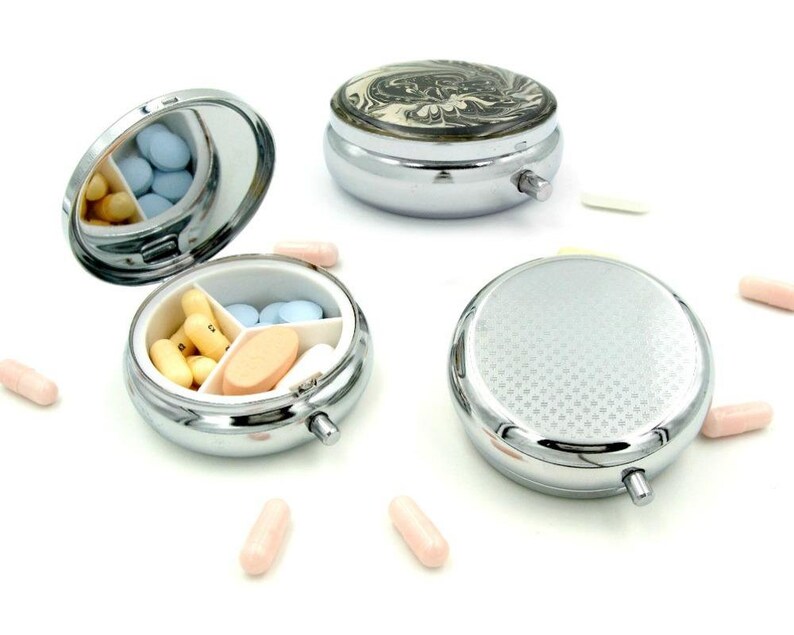 Pill Case 7 Day Pill Container Gift for Mom Cute Medicine Etsy
