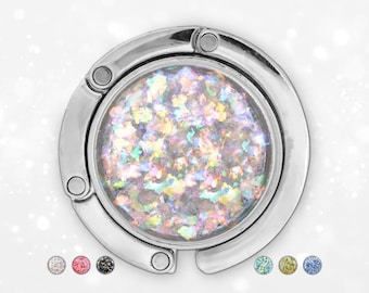 Mother in law gift, Purse Hook For Table gift for mom, Retractable Nurse Badge Reel, Compact Mirror 21st birthday gift, Pendant Necklace