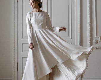 etsy simple wedding dress