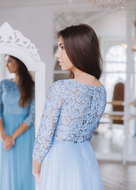 ice blue lace dress Ellen Sequin Dress – Retrofete
