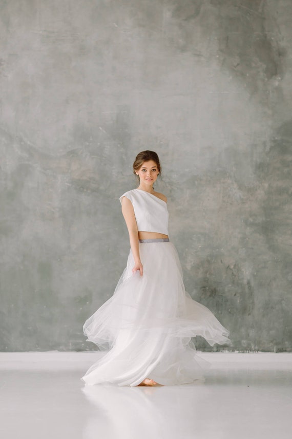 TULLE Wedding SKIRT Tulle Skirt Bridal Separates Wedding | Etsy
