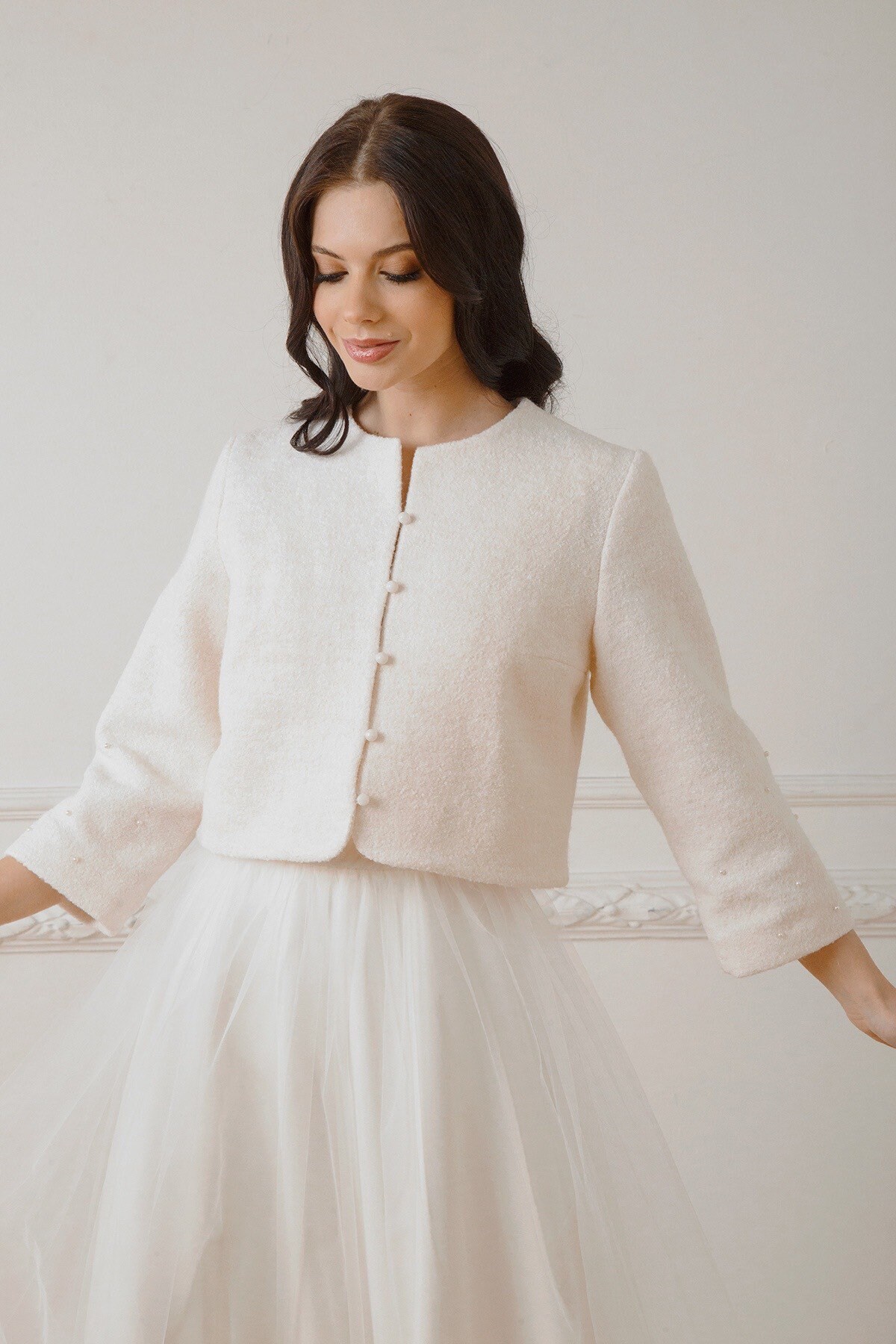 Wedding Jacket Bridal Jacket for Wedding Dress Bridal Etsy