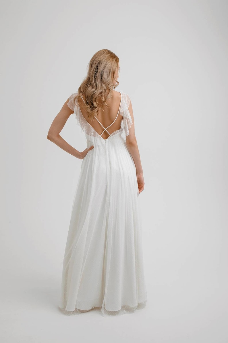 Ready to Ship Wedding Dress // LACE Wedding Dress Simple Etsy