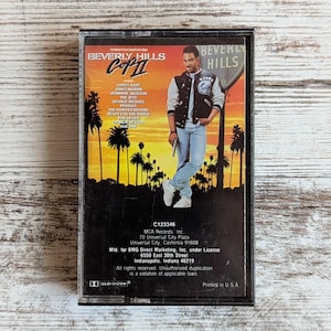 Beverly Hills Cop II The Motion Picture Soundtrack Album Cassette Tape (1987)