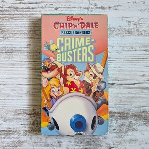 Disney's Chip 'N' Dale Rescue Rangers "Crimebusters" VHS (1991)