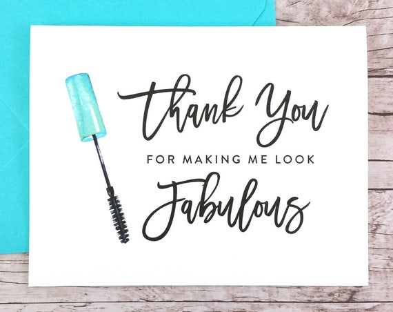 Thank You For Making Me Look Fabulous Card (FPS0043)