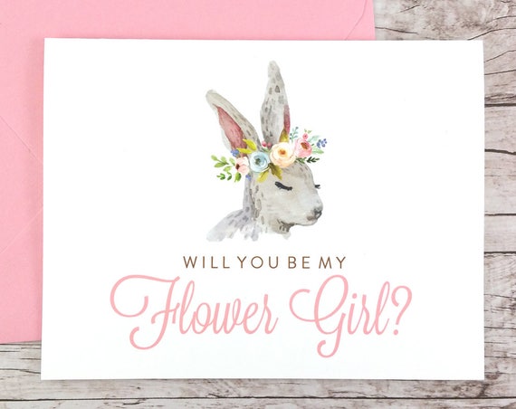 Will You Be My Flower Girl Card (FPS0009)