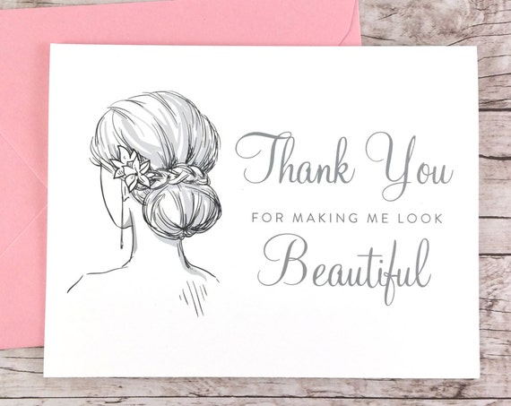 Thank You For Making Me Look Beautiful Card (FPS0042)