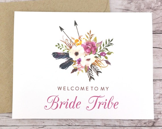 Welcome to My Bride Tribe Card (FPS0022)