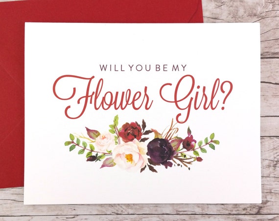 Will You Be My Flower Girl Card (FPS0050)