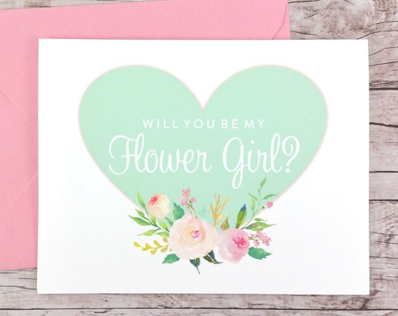 Will You Be My Flower Girl Card (FPS0008)