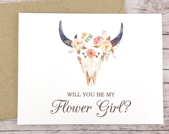 Will You Be My Flower Girl Card (FPS0010)