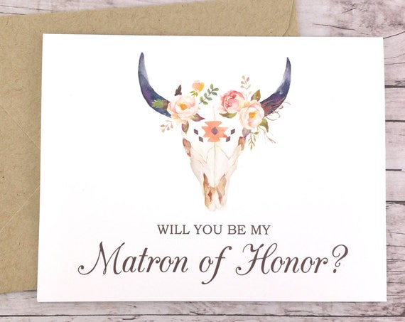Will You Be My Matron of Honor Card (FPS0010)