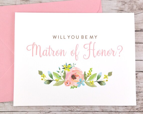 Will You Be My Matron of Honor Card (FPS0013)