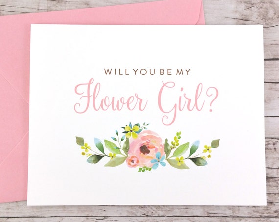 Will You Be My Flower Girl Card (FPS0013)