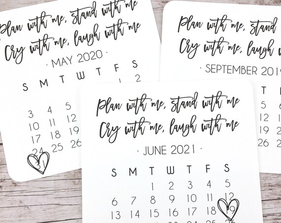 Bridesmaid Proposal Calendar (FPS00C2)