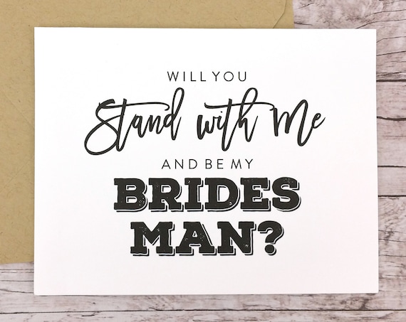 Will You Be My Bridesman Card (FPS0067)
