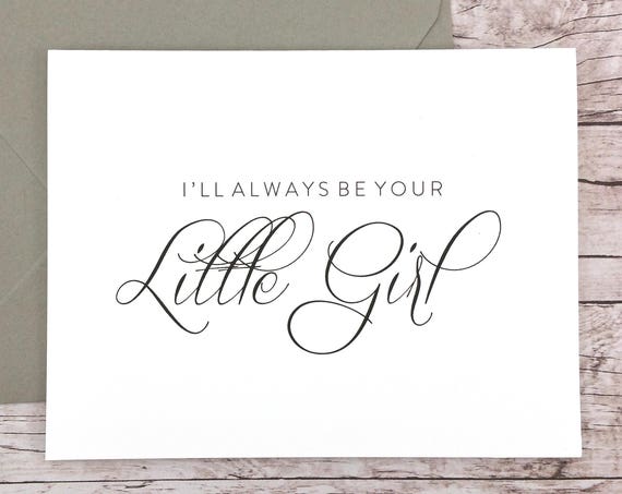 I'll Always Be Your Little Girl Card (FPS0058)