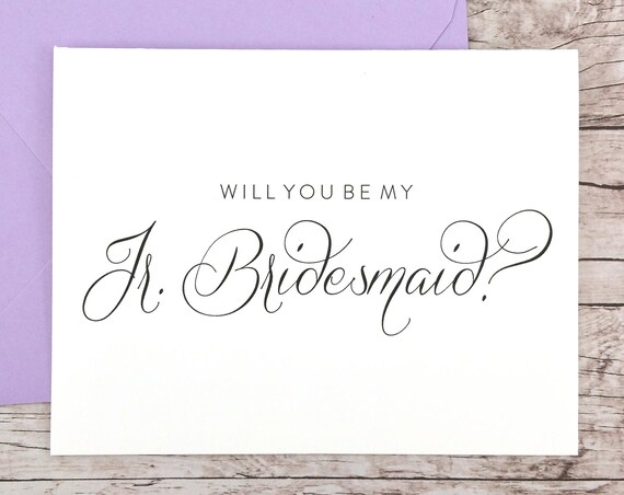 Will You Be My Jr. Bridesmaid Card (FPS0058)
