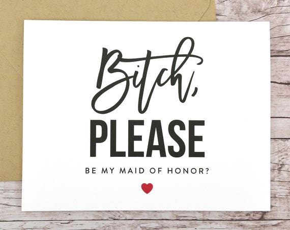 Bitch Please Card (FPS0020)