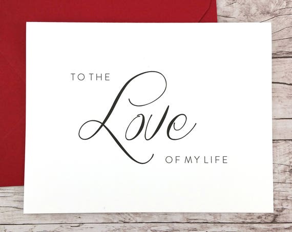 To the Love of my Life Card (FPS0058)