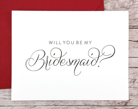 Will You Be My Bridesmaid Card (FPS0058)