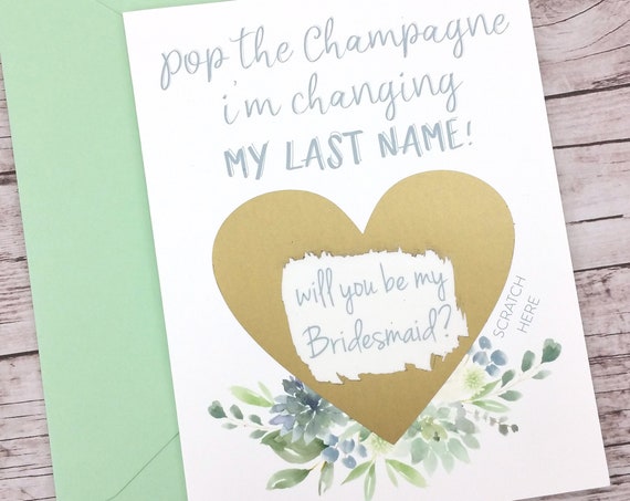 Pop the Champagne Scratch Off Card - (FPS00S29)