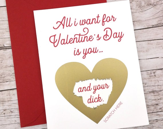 Naughty Valentines Day Card for Him (FPSVD02)