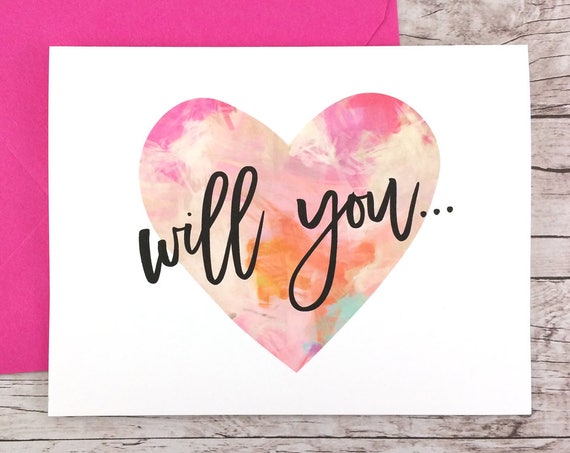 Will You Be My Bridesmaid Card (FPS0035)