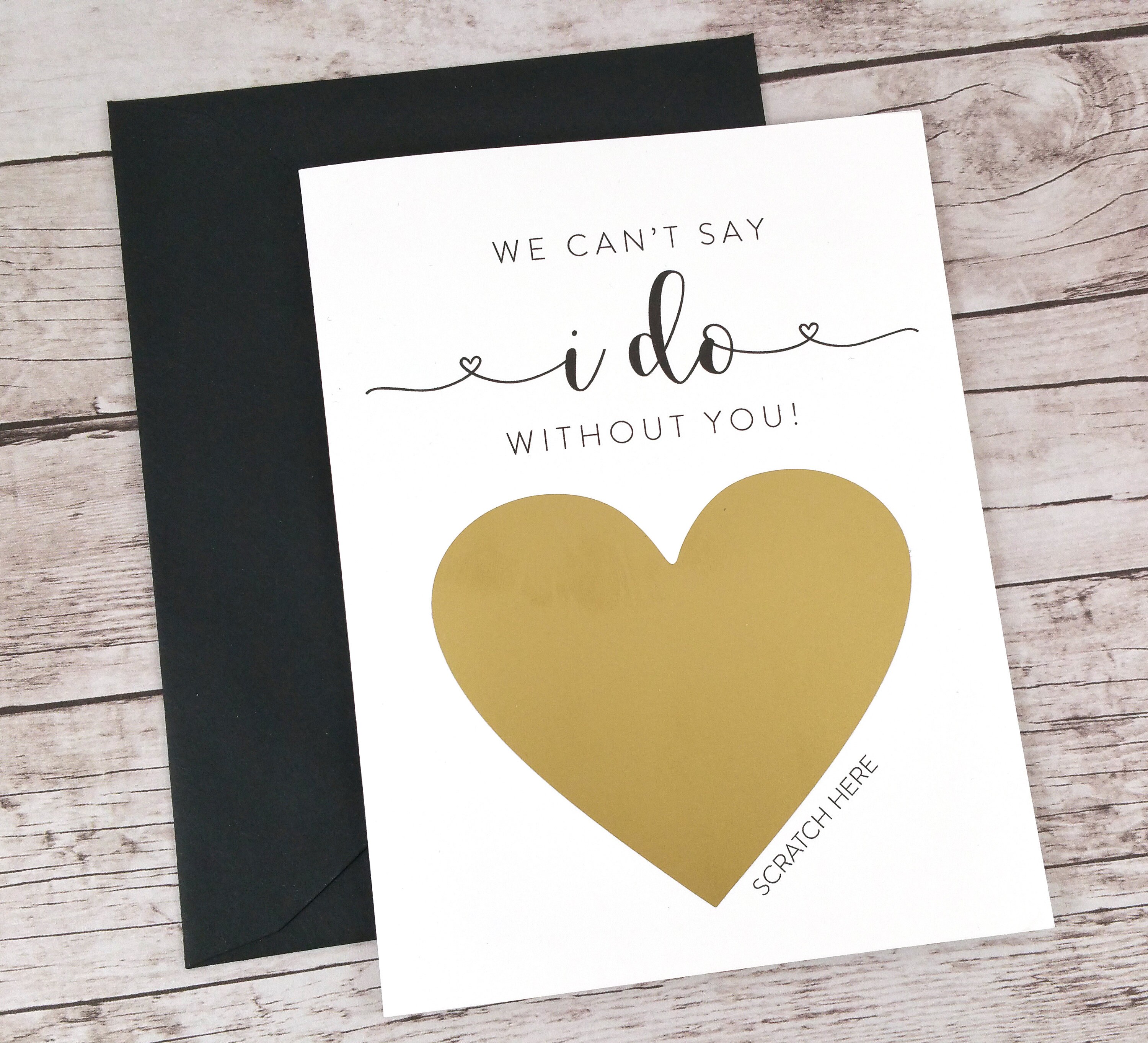 Will you be our officiant wedding officiant card officiant proposal card Officiant gift Will you marry us card Scratch off card 