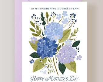 Mother In Law Mother's Day Card from Daughter In Law - (FPSMD0031)