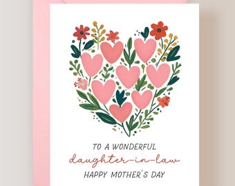 Mother's Day Card for Daughter In Law - (FPSMD0033)