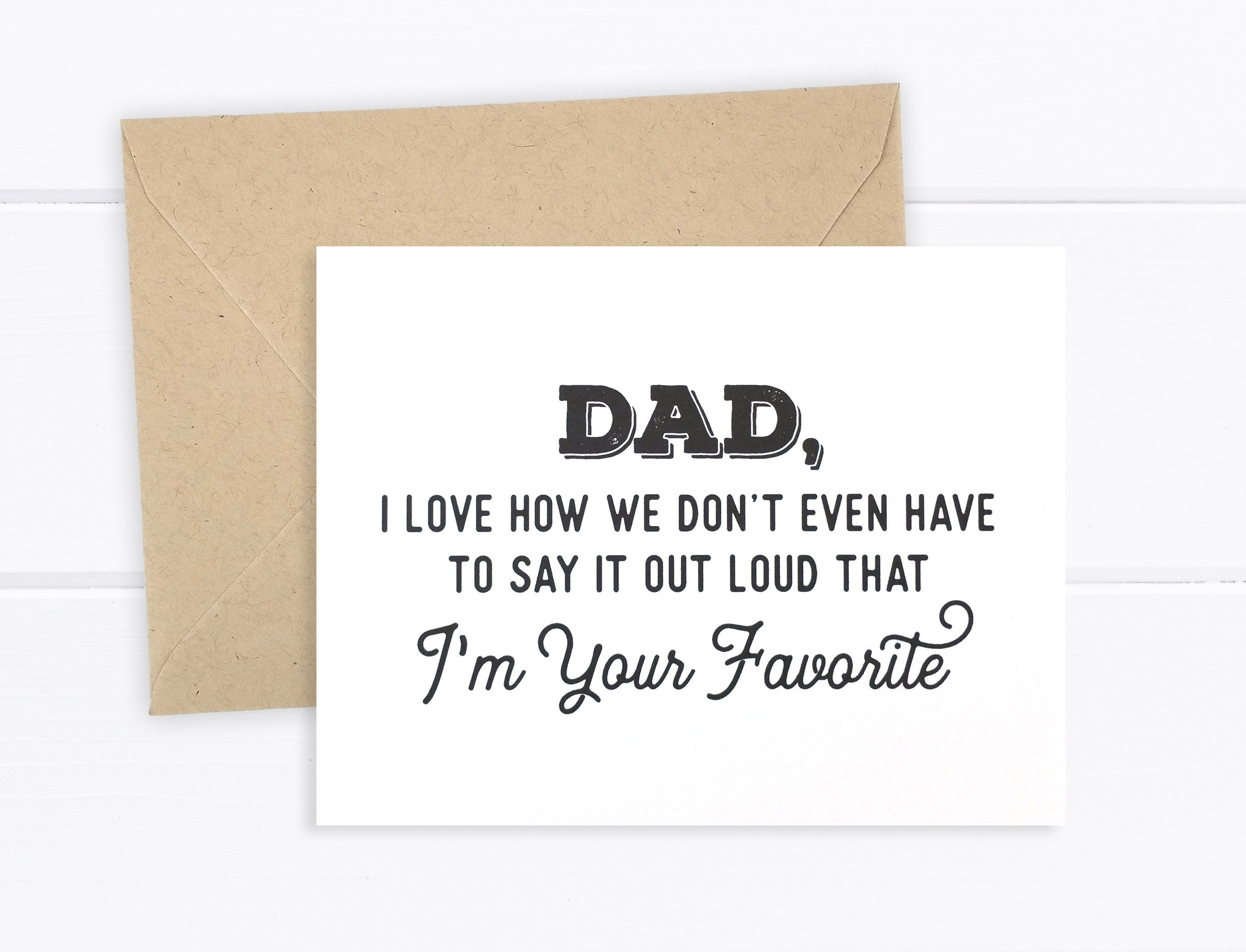 funny fathers day card fathers day card funny etsy