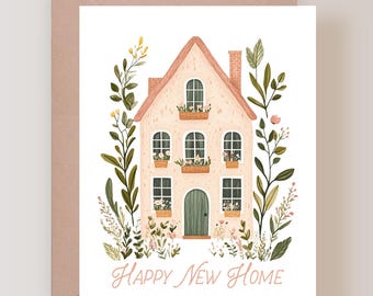 Happy New Home Card, Housewarming Card - (FPSNH0002)