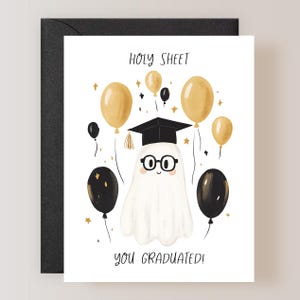 Funny Graduation Card, High School Graduation Card, College Graduation Card - (FPSGRAD0005)