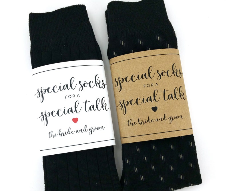 Special Socks for a Special Talk Sock Wrapper Officiant Gift | Etsy