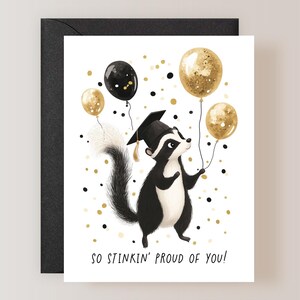 Funny Graduation Card, High School Graduation Card, College Graduation Card - (FPSGRAD0003)