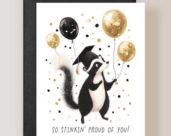 Funny Graduation Card, High School Graduation Card, College Graduation Card - (FPSGRAD0003)